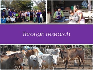 Interdisciplinary capacity building through Ecohealth-One Health Resource Centre at universities in Indonesia and Thailand: Experiences and challenges