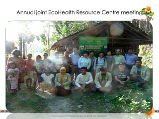 Interdisciplinary capacity building through Ecohealth-One Health Resource Centre at universities in Indonesia and Thailand: Experiences and challenges