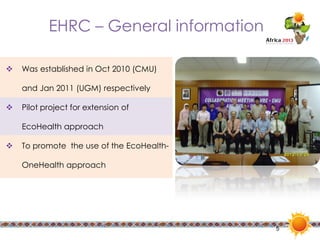 Interdisciplinary capacity building through Ecohealth-One Health Resource Centre at universities in Indonesia and Thailand: Experiences and challenges