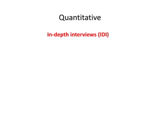 EcoHealth survey tools development and practical application