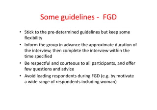 EcoHealth survey tools development and practical application