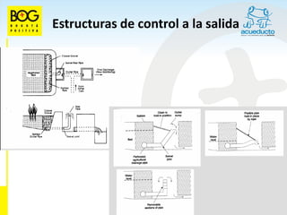 Estructuras de control a la salida
 
