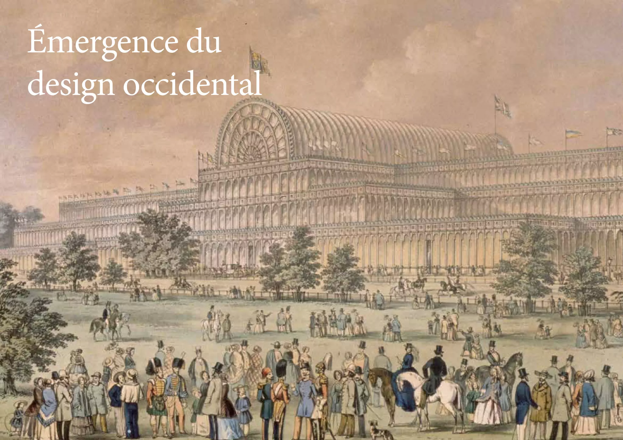 Émergence du
design occidental
 