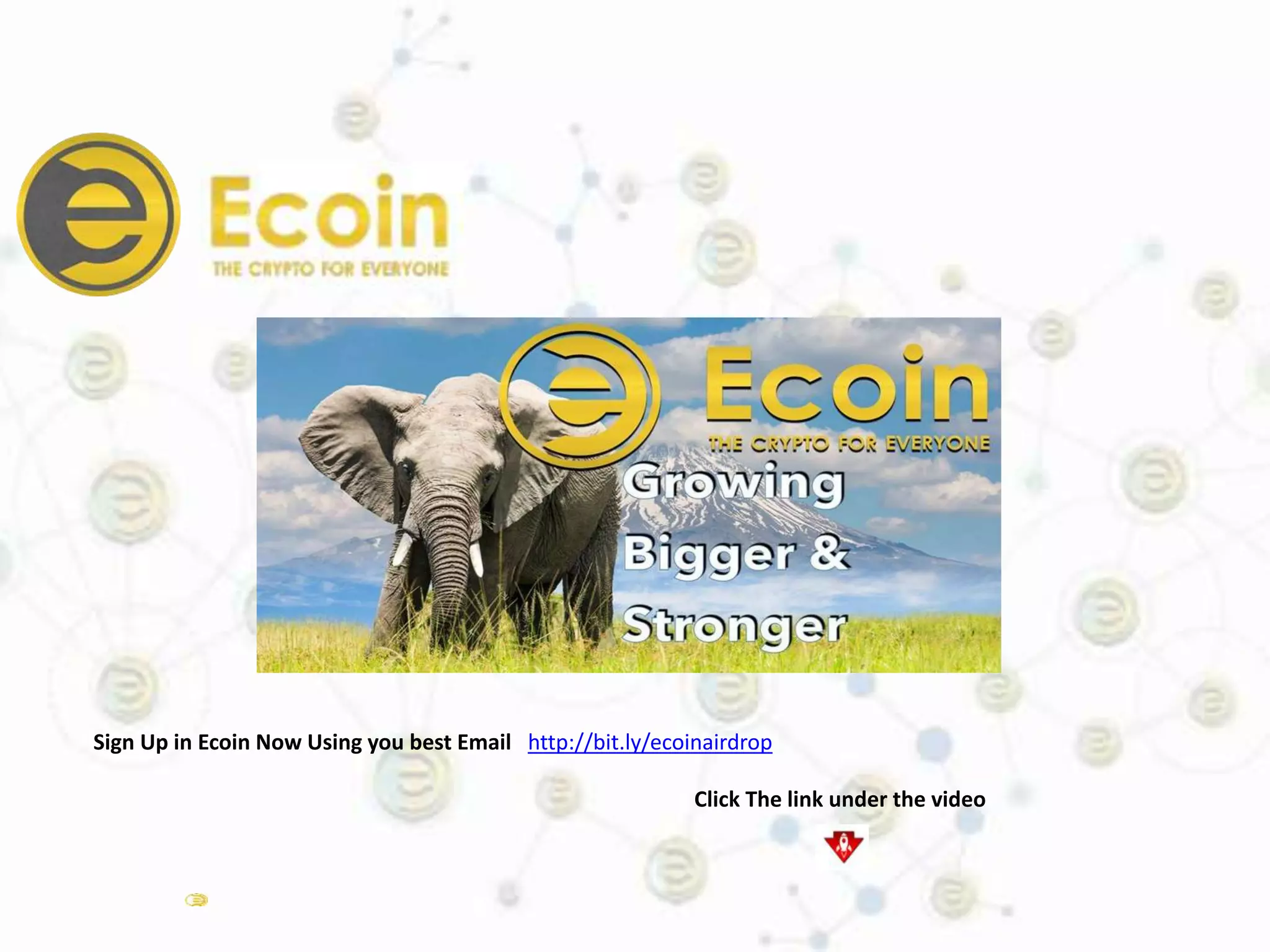 Ecoin official whitepaper | PPTX