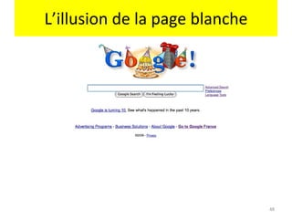 L’illusion de la page blanche 