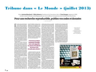 32P_
Tribune dans « Le Monde » (juillet 2013)
 