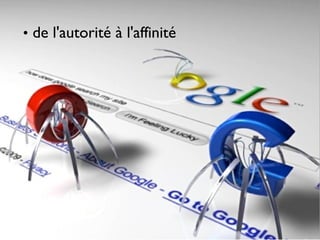 • de l'autorité à l'affinité
 