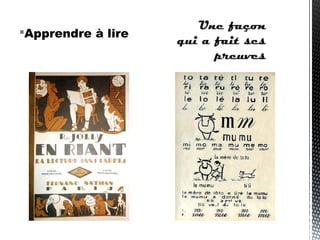 Apprendre à lire
 