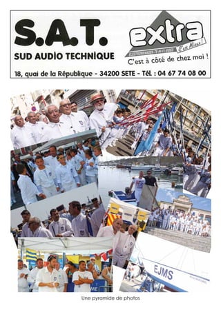 Une pyramide de photos
 