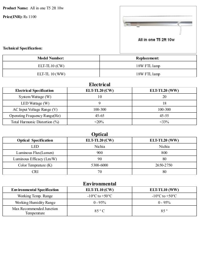 list of eco lite technologies led tube lights products led light price list 2018