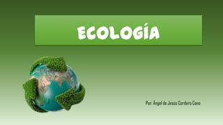 Ecología


      Por: Ángel de Jesús Cordero Cano
 