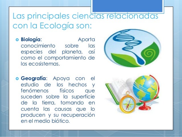 Ecología y su relación con otras ciencias