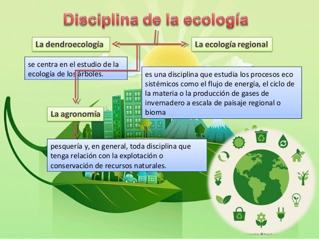 Ecología y sus ciencias afines