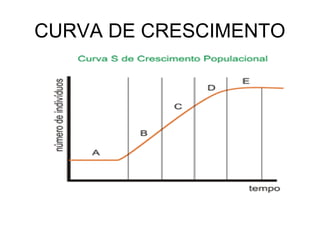 CURVA DE CRESCIMENTO
 