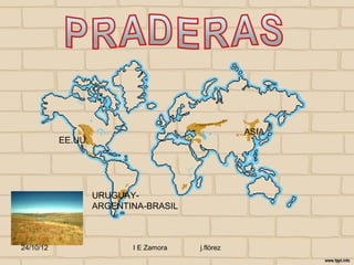 ASIA
           EE.UU.




                    URUGUAY-
                    ARGENTINA-BRASIL



24/10/12                   I E Zamora   j.flórez
 