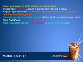Ecologia di Powerpoint e dei suoi simili