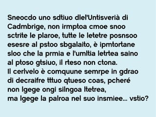 Ecologia di Powerpoint e dei suoi simili