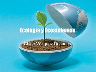 Ecología y Ecosistemas. Chloe Vázquez Desnues. 