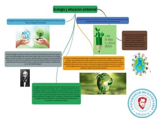 Ecología y educación ambiental