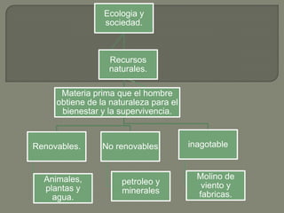 Ecologia y sociedad.