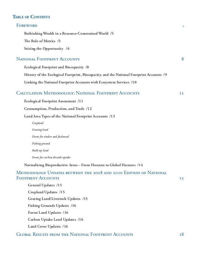 Calculating carbon footprint worksheet