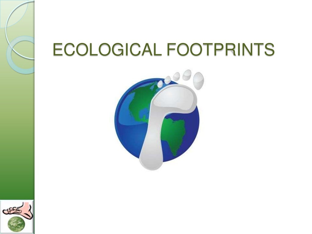 Ecological foot prints
