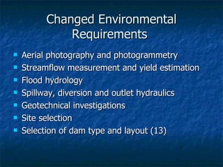 Ecological impacts of dams | PPT