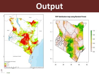 Using ecological niche modelling for mapping the risk of Rift Valley fever in Kenya