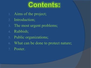 Ecological problems | PPT