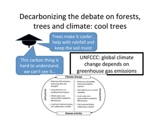 Ecological rainfall infrastructure: investment in trees for sustainable development
