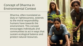 ecological wisdom in ancient Indian culture | PPTX