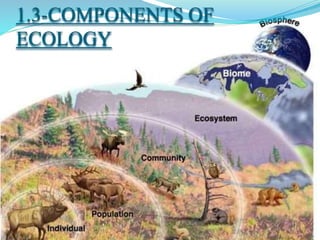 1.3-COMPONENTS OF
ECOLOGY
 