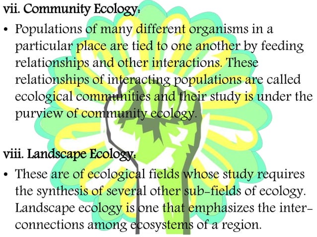 Ecology definition & scope | PPT