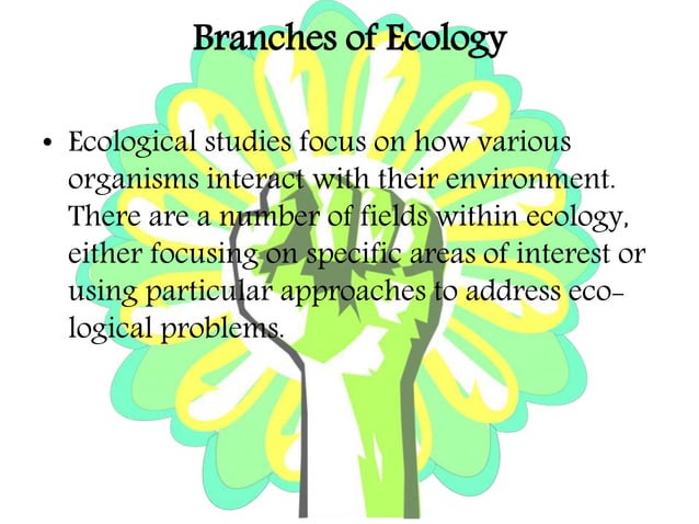 Ecology definition & scope | PPT