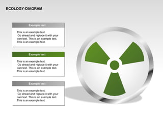 ECOLOGY-DIAGRAM
This is an example text.
Go ahead and replace it with your
own text. This is an example text.
This is an example text.
Example text
This is an example text.
Go ahead and replace it with your
own text. This is an example text.
This is an example text.
Example text
This is an example text.
Go ahead and replace it with your
own text. This is an example text.
This is an example text.
Example text
 