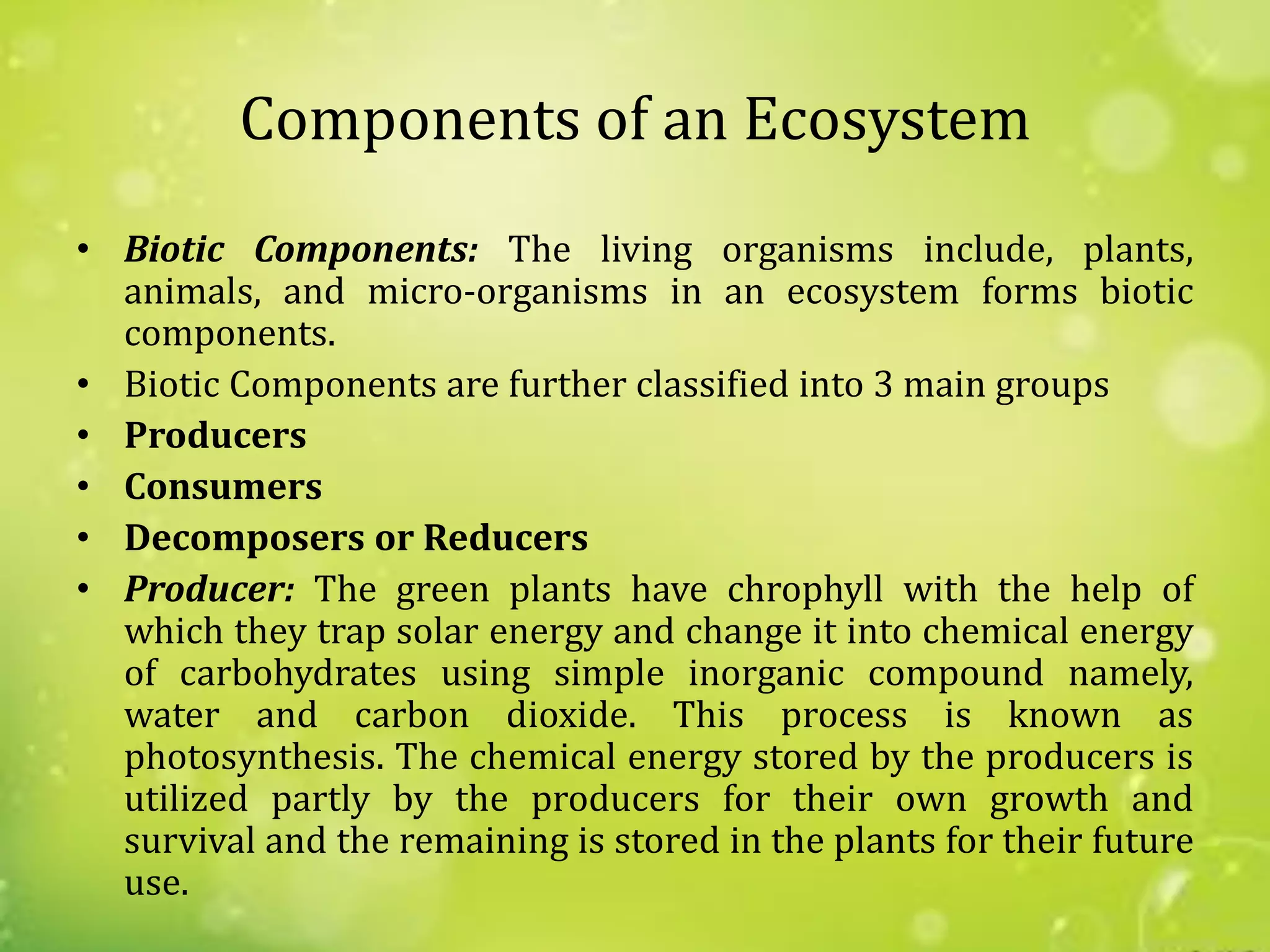 Ecology & Ecosystems | PDF