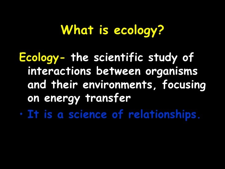 Ecology Notes Ppt Ecology Notes Ppt
