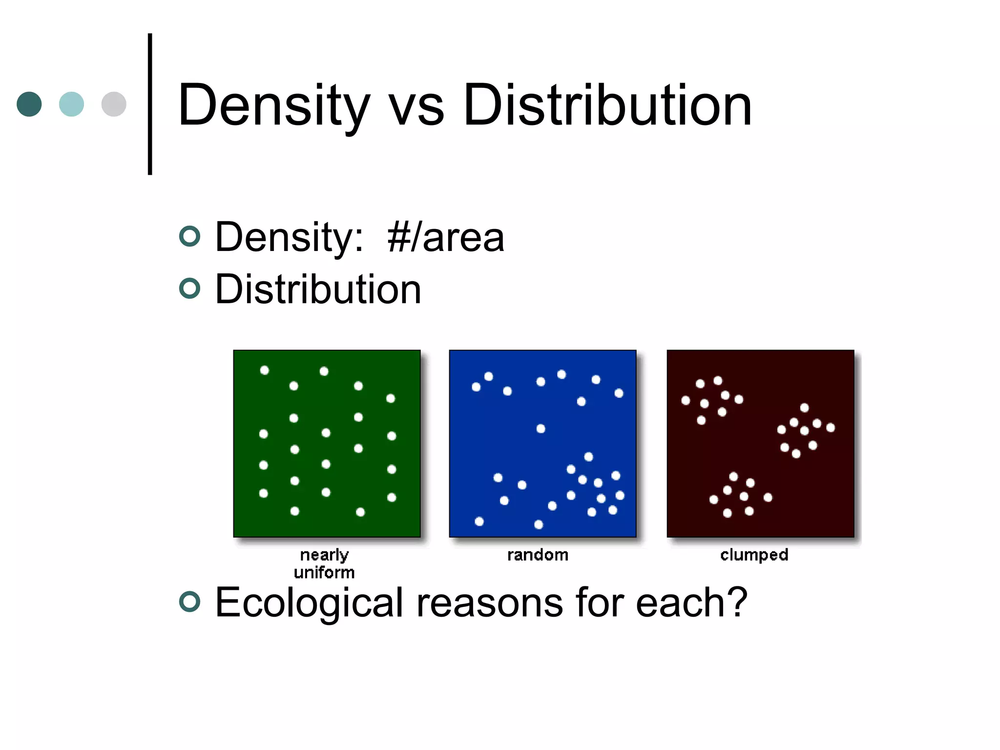 Ecology of populations | PPT