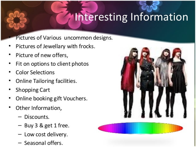 Sample business plan for clothing boutique