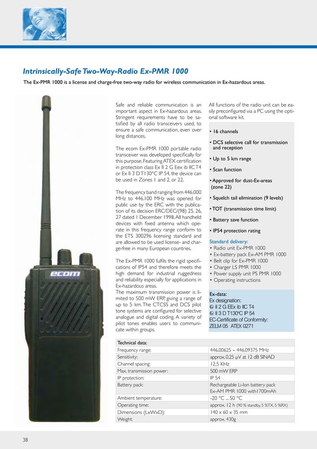 Ecom Instruments - Hazardous Area ATEX Phones, Laptops, Radios ...