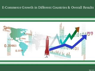 E­Commerce Growth in Different Countries & Overall Results
 