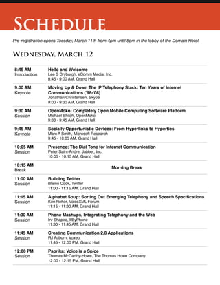 eComm 2008 Programme Guide