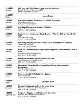 eComm 2008 Programme Guide