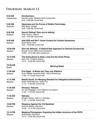 eComm 2008 Programme Guide