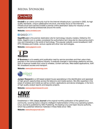 eComm 2008 Programme Guide