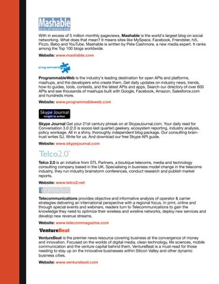 eComm 2008 Programme Guide