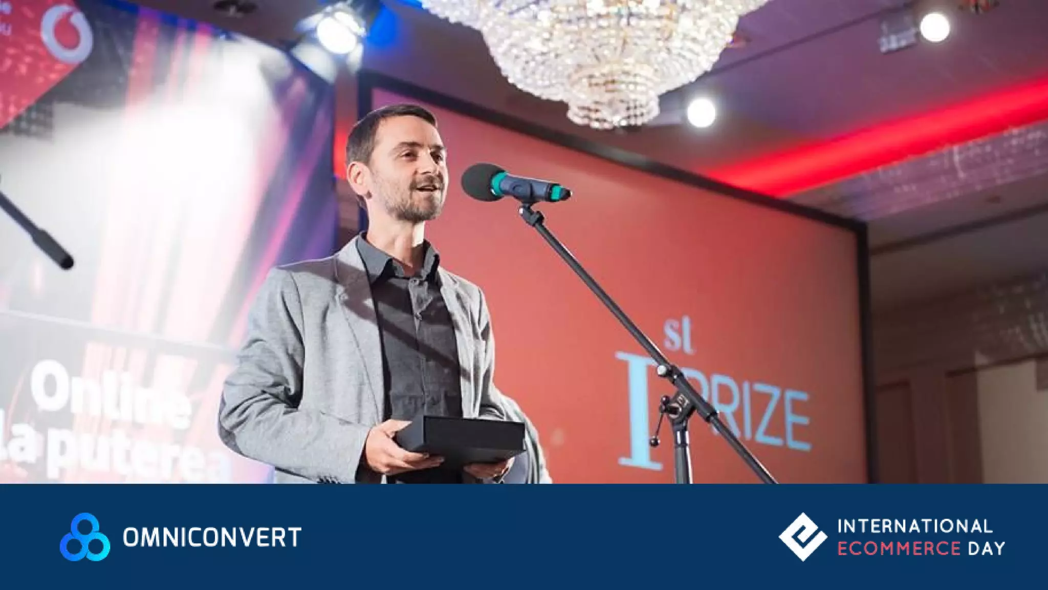 When Marketizator won the 1st prize at Webstock awards
 