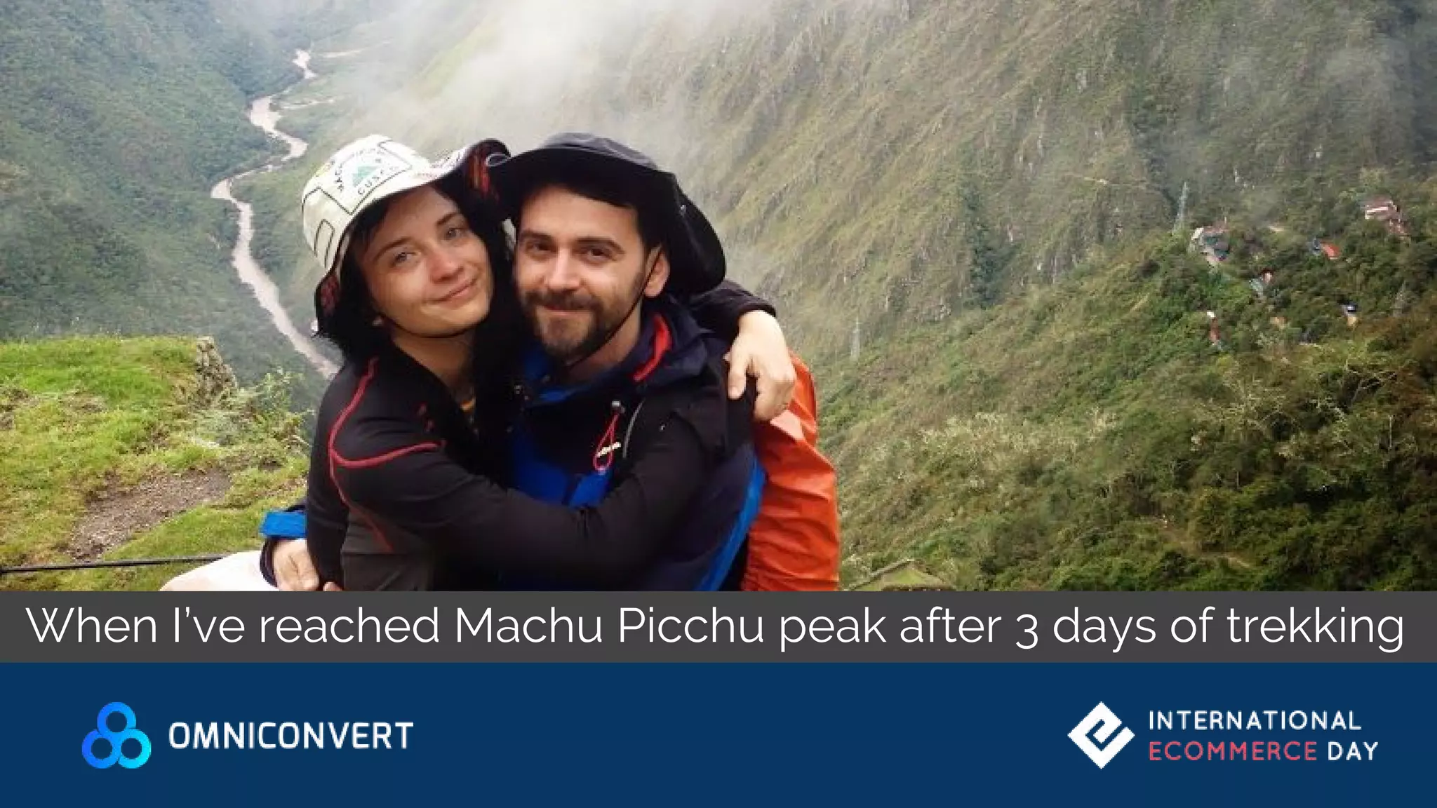 When I’ve reached Machu Picchu peak after 3 days of trekking
 