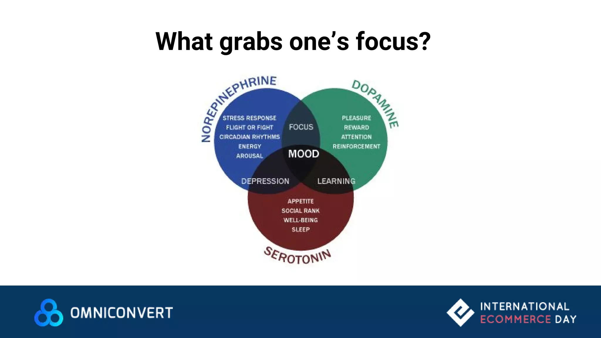 What grabs one’s focus?
 