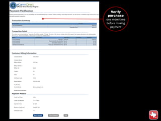 Verify
purchase
one more time
before making
payment

 